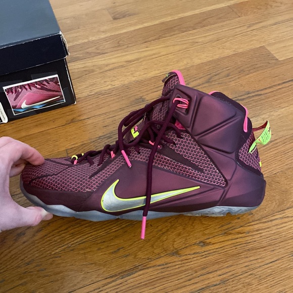 Nike Labron 12 double helix mens size 12 - Picture 5 of 8